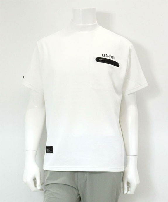 アルチビオ　半袖　ゴルフウエア archivio アルチビオ 半袖プルオーバー (S)(M) ゴルフウェア