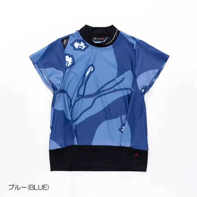 レディース SY32 ゴルフウェア 半袖シャツ CARVICO SPIDER GRAPHIC