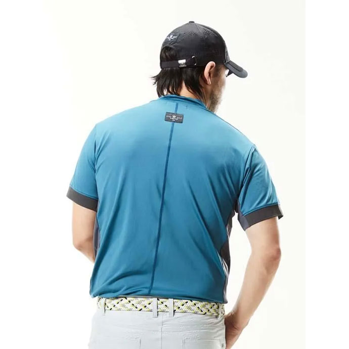 メンズ SY32 ゴルフウェア 半袖シャツ G-002 HIGH STRETCH MOCK SYG
