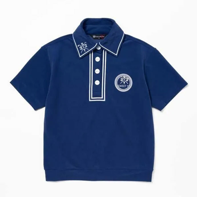 SY32 ゴルフウェア 半袖シャツ CARVICO PANTELLERI POLO SHIRTS