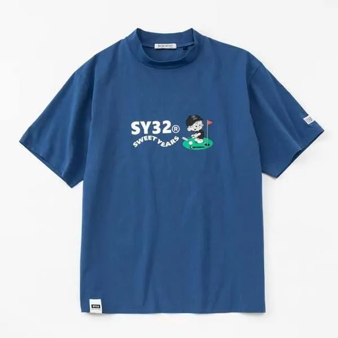 メンズゴルフシャツ メンズ SY32 METAKOZO COLLABO MOCK T 26S114META 男性用 春 夏 26SS