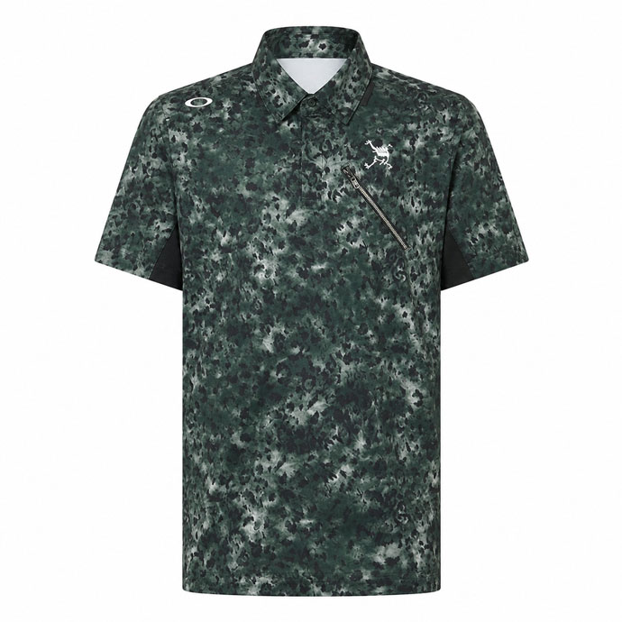 メンズ オークリー SKULL ABSTRACT SPOTTED SHIRT FOA409086 男性用 春