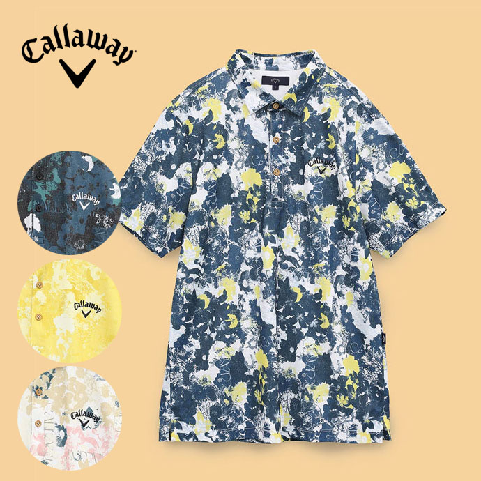 メンズ キャロウェイ ゴルフウェア 半袖シャツ 半袖シャツ C25134125