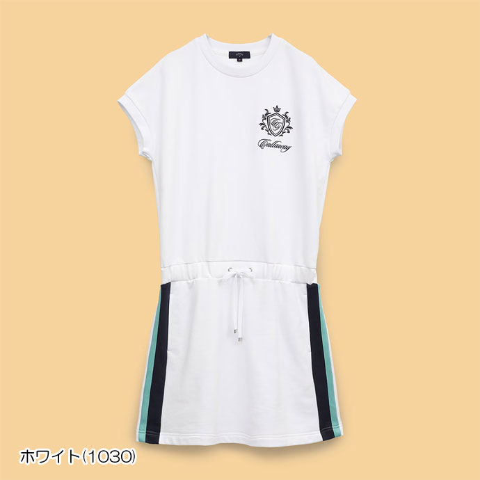 キャロウェイ ゴルフウェア ワンピース クルーネックワンピース