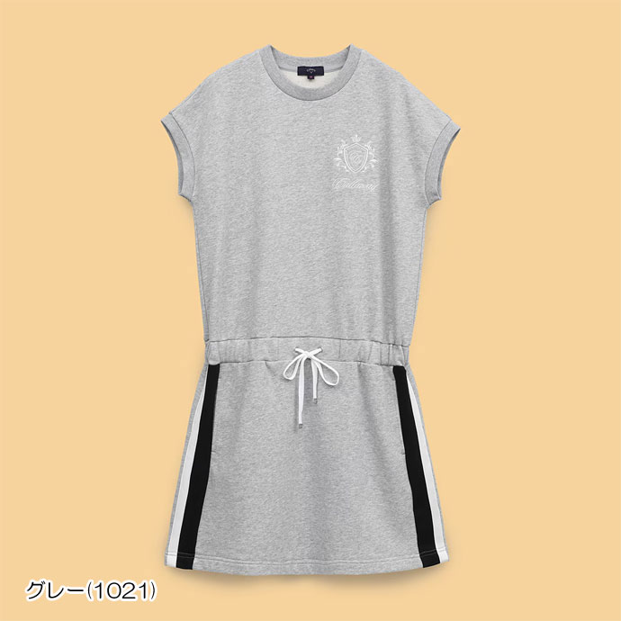 レディース キャロウェイ ゴルフウェア ワンピース クルーネック