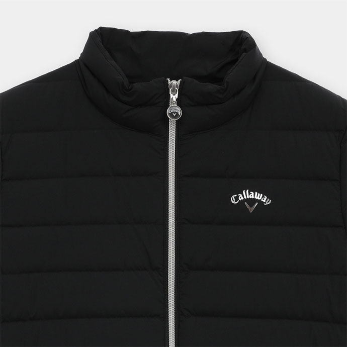 レディース キャロウェイ ゴルフウェア アウター 半袖フルジップダウン