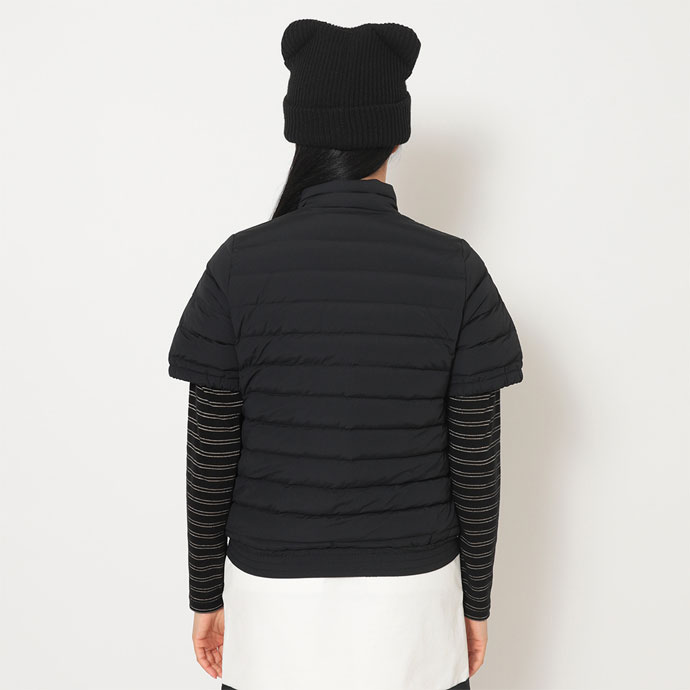 キャロウェイショートスリーブ半袖ダウン　ブラック キャロウェイショートスリーブ半袖ダウン ブラック