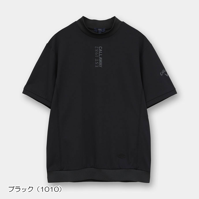 メンズ キャロウェイ -3℃裏クールリラックス半袖モックネック