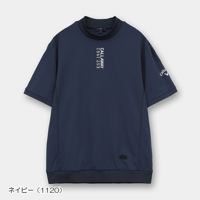 メンズ キャロウェイ -3℃裏クールリラックス半袖モックネック