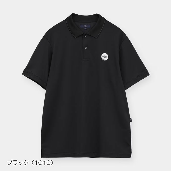 Clubhaus × Callaway コラボポロシャツブラック 第2弾