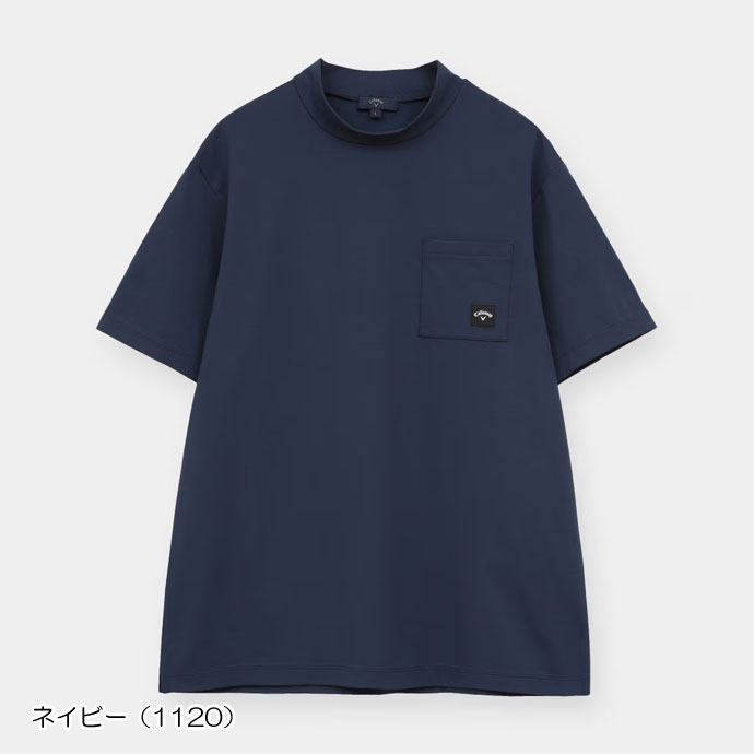 メンズ キャロウェイ -3℃裏クールリラックス半袖モックネック