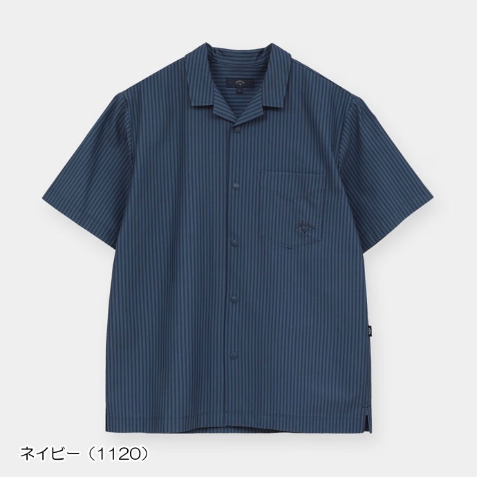 メンズ キャロウェイ -3℃かざあなフルオープン半袖シャツ C26134123