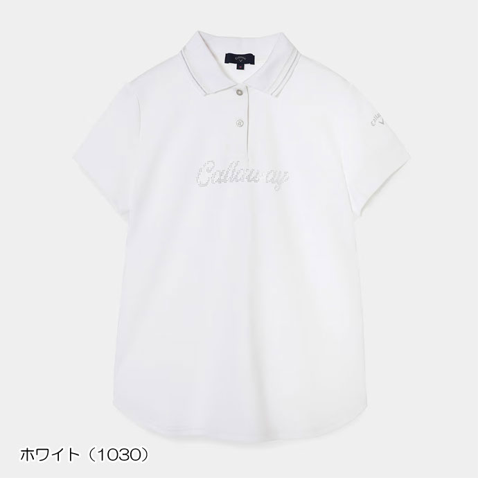 レディース キャロウェイ ポリエステルカノコ半袖ポロシャツ C26134200