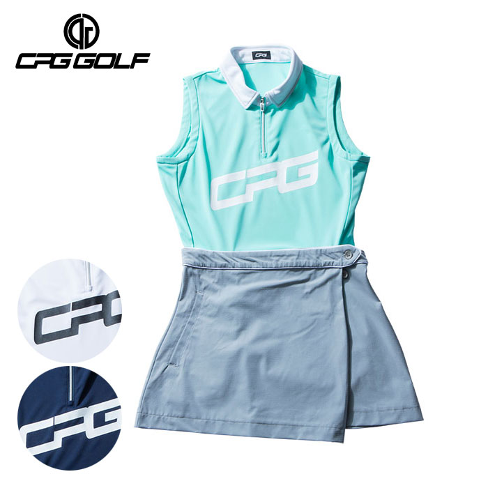 楽天市場】CPG GOLF シーピージーゴルフ ハーフジップ