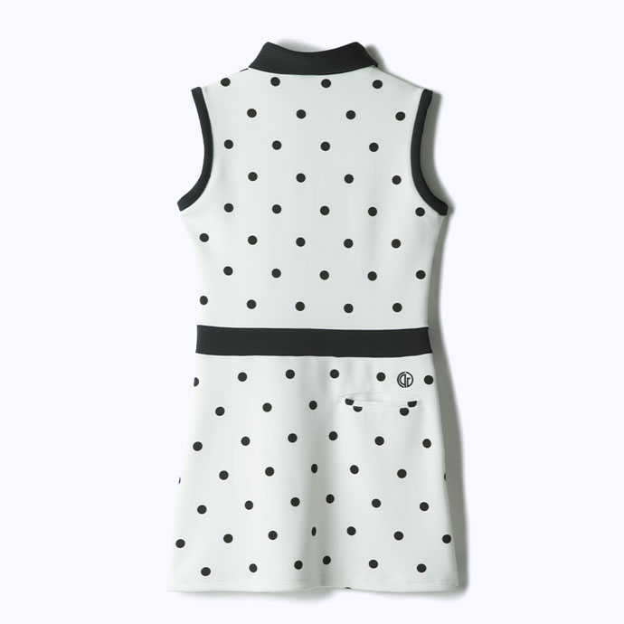 レディース CPG ゴルフウェア ワンピース ノースリーブストレッチ