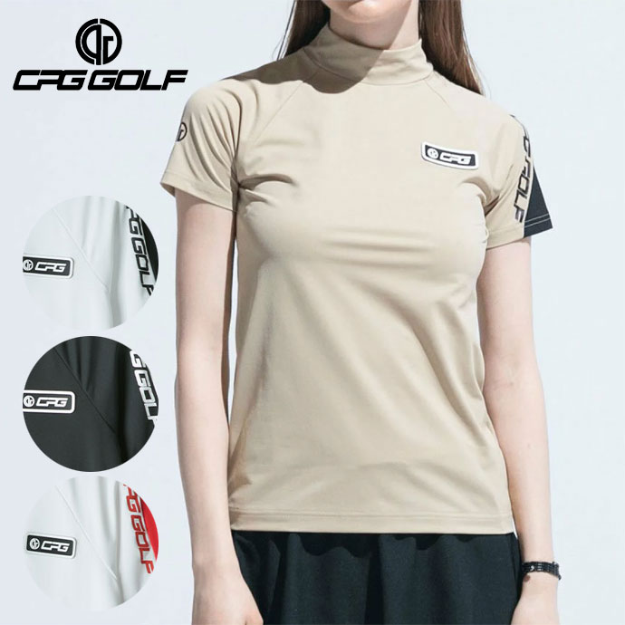 CPG レディース　ゴルフウェア ワンラインモックネックシャツ CPG ワンラインモックネックシャツ 110923116 レディース | Lieto by