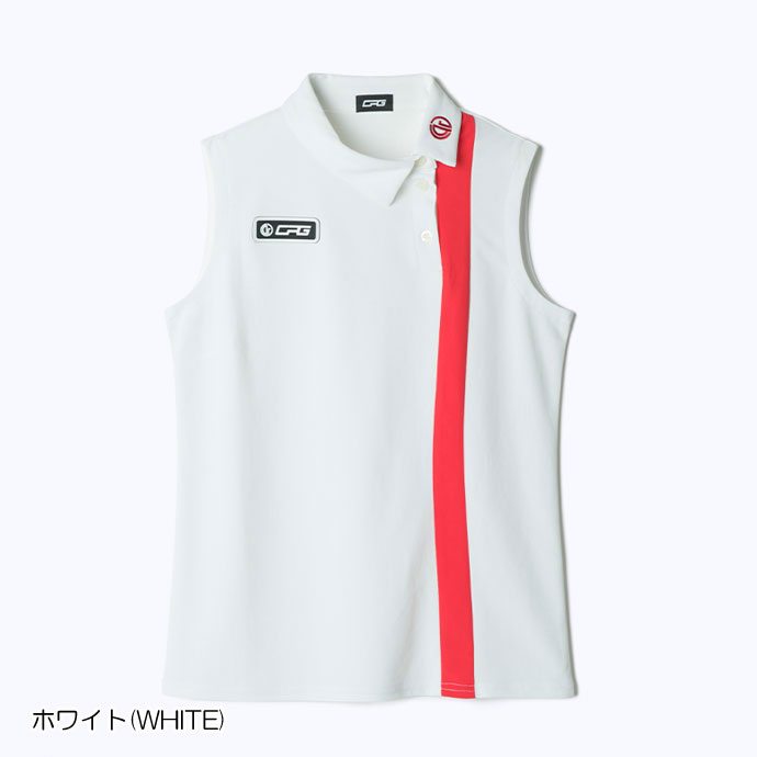 CPG バイカラーノースリーブシャツ 110923119 | Lieto by tsuruyagolf
