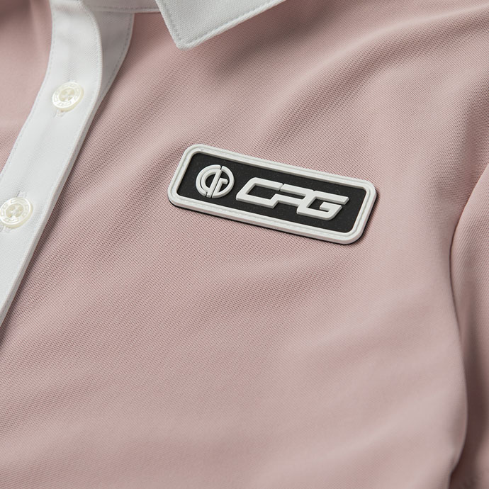 cpgゴルフ　ポロシャツ　女性用 レディース CPG ゴルフウェア 半袖シャツ クレリックポロシャツwithRC