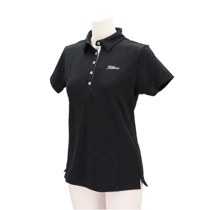 タイトリスト ストレッチトーナルジャカード半袖ポロシャツ TSWC2204