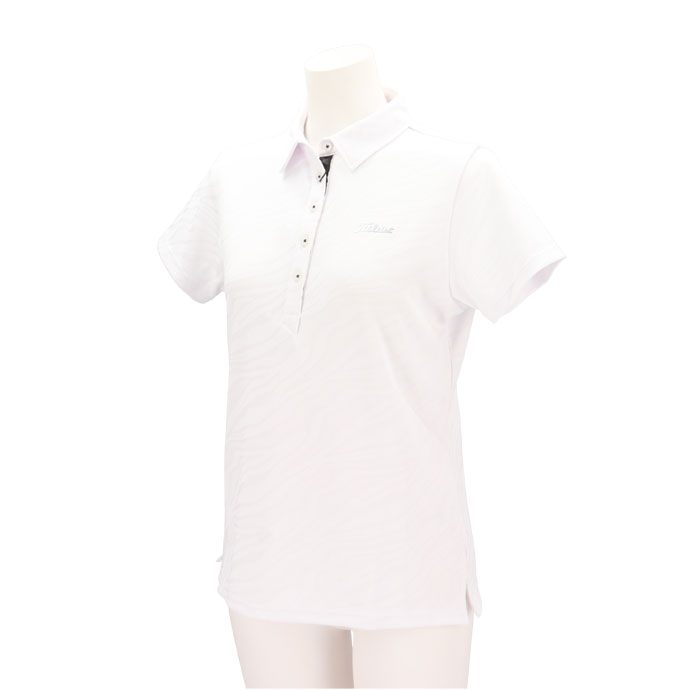 タイトリスト ストレッチトーナルジャカード半袖ポロシャツ TSWC2204