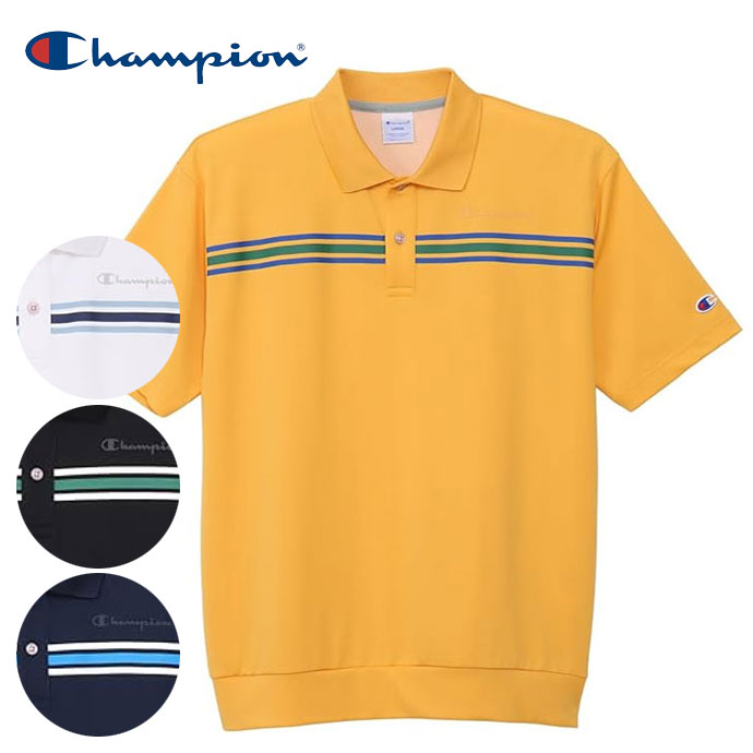 メンズ チャンピオン POLO SHIRT C3DG308 男性用 春 夏 26SS | つるや 