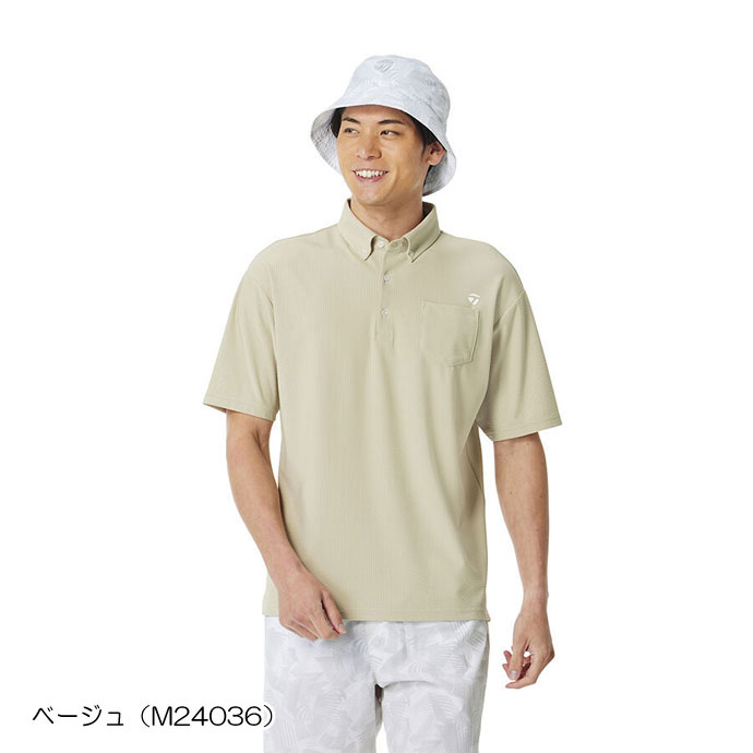 メンズ テーラーメイド シアサッカーS/Sポロ TL755 男性用 春 夏 26SS