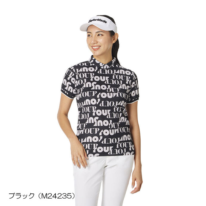 レディース テーラーメイド モノグラムS/Sポロ TL814 女性用 春 夏