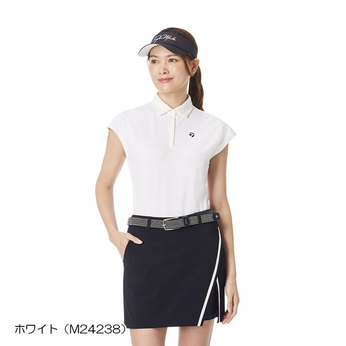 レディース テーラーメイド レースカラーC/Sポロ TL815 女性用 春 夏