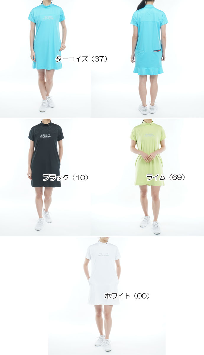 レディース トミーヒルフィガー ゴルフウェア ワンピース THキューブ