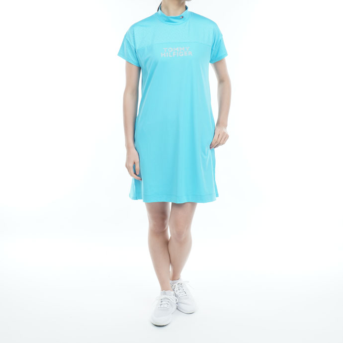 レディース トミーヒルフィガー ゴルフウェア ワンピース THキューブ