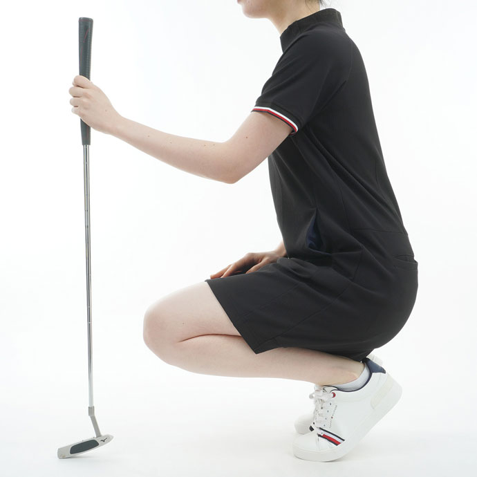 レディース トミーヒルフィガー ゴルフウェア ワンピース ハイ