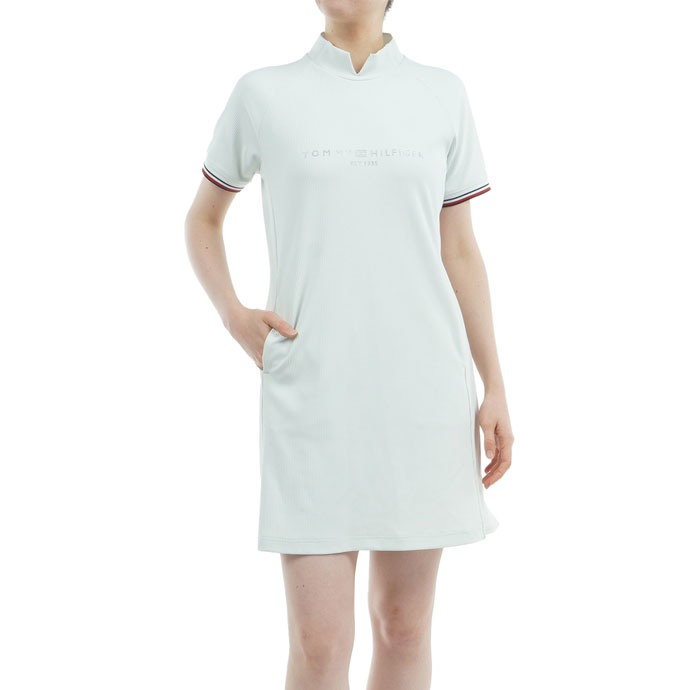 レディース トミーヒルフィガー ゴルフウェア ワンピース ハイ