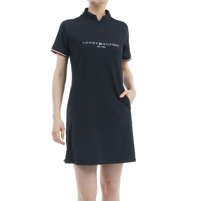 レディース トミーヒルフィガー ゴルフウェア ワンピース ハイ
