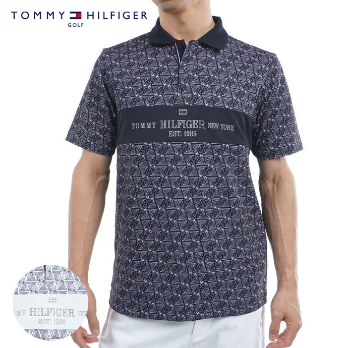TOMY ゴルフ ポロシャツ ネイビー