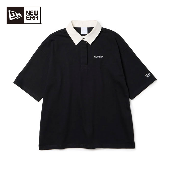 ゴルフウェア ニューエラ GFW SS RUGBY SHIRT BLK 14859862 春 夏 26SS