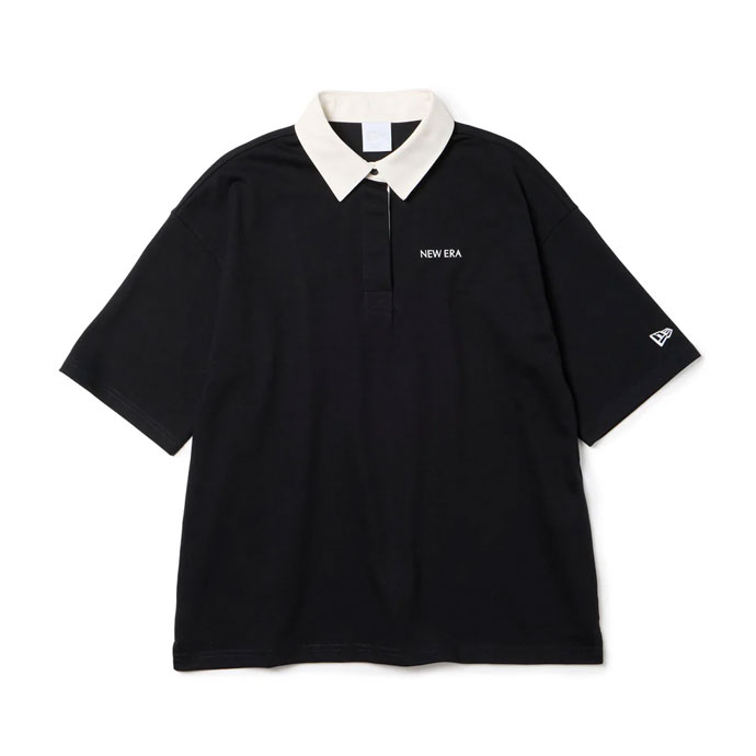 ゴルフウェア ニューエラ GFW SS RUGBY SHIRT BLK 14859862 春 夏 26SS