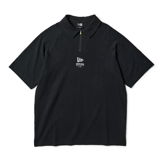 メンズ ニューエラ GF SS SEERSUCKER POLO BLK 261 14859911 男性用 春