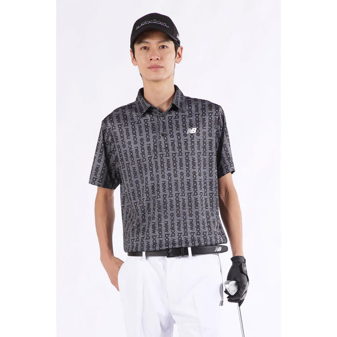 メンズ ニューバランス ゴルフウェア 半袖シャツ S/SLEEVE COLLAR