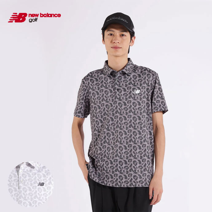 メンズ ニューバランス ゴルフウェア 半袖シャツ S/SLEEVE COLLAR