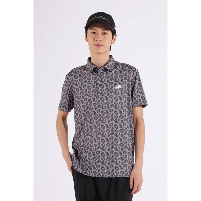 メンズ ニューバランス ゴルフウェア 半袖シャツ S/SLEEVE COLLAR