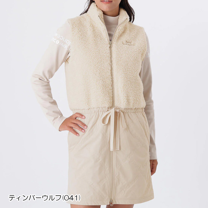 レディース ニューバランス ゴルフウェア ワンピース HYBRID FULL ZIP