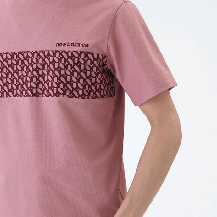 メンズ ニューバランス ゴルフウェア 長袖シャツ S/SLEEVE MOCK NECK