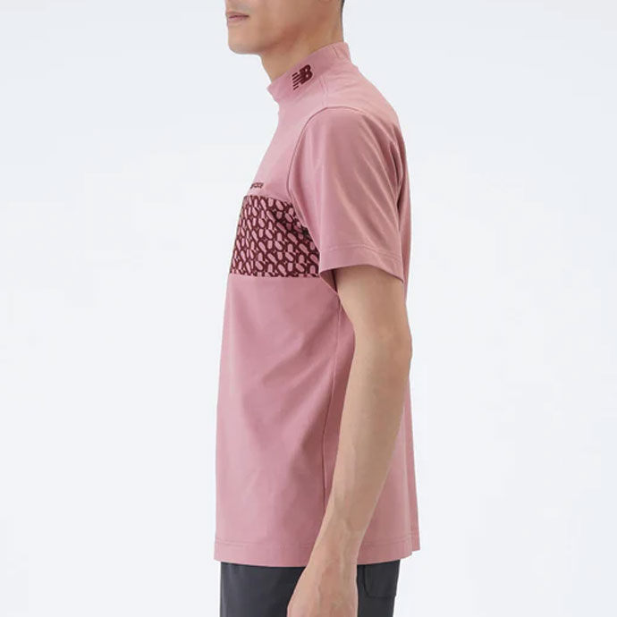 メンズ ニューバランス ゴルフウェア 長袖シャツ S/SLEEVE MOCK NECK