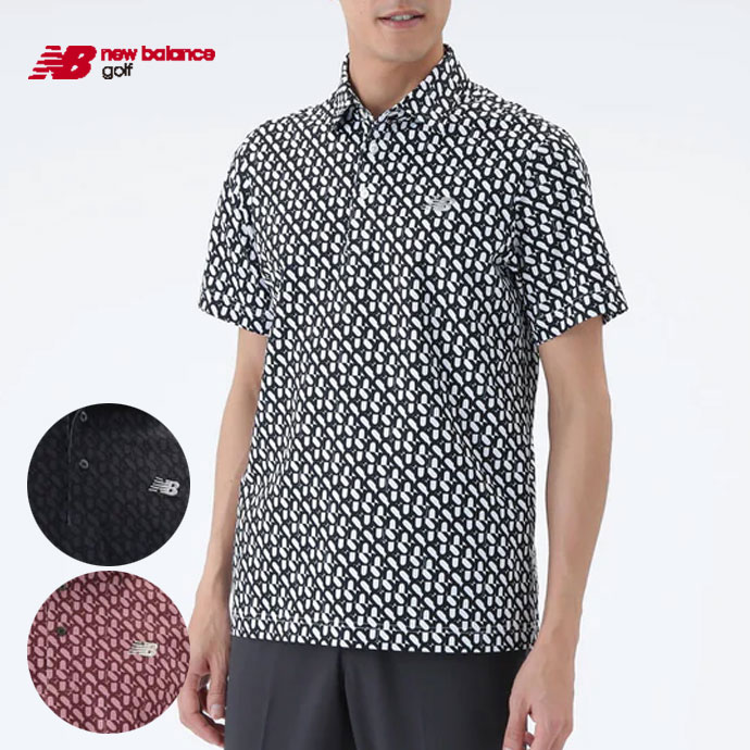 メンズ ニューバランス ゴルフウェア 長袖シャツ S/SLEEVE COLLAR