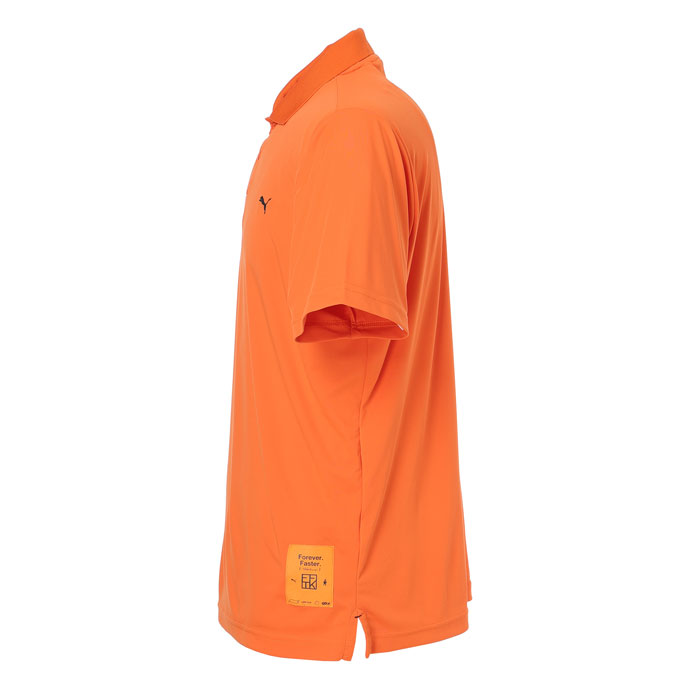 メンズ プーマ ゴルフウェア 半袖シャツ TK ビッグラベル ポロS/S