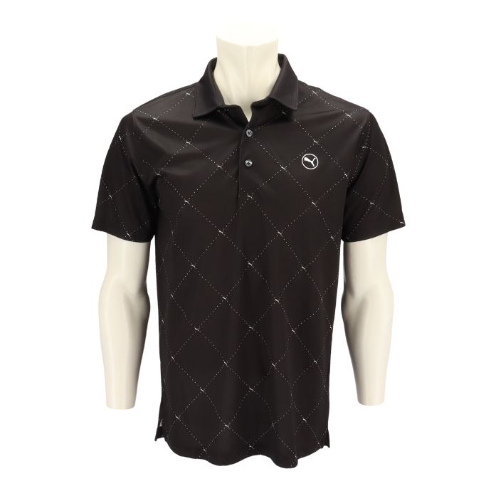 メンズ プーマ ゴルフウェア 半袖シャツ 半袖ポロシャツ