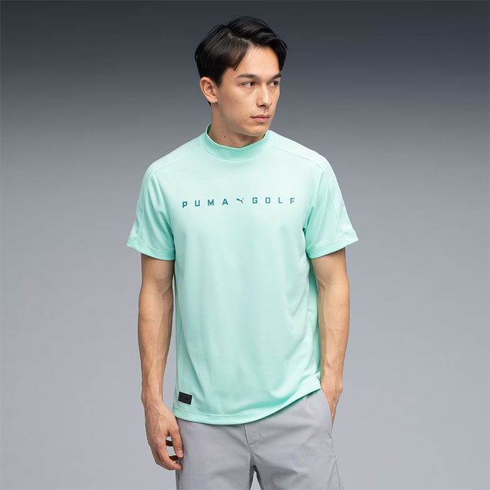 メンズ プーマ PB LOGO MOCKNECK S/S 637956 男性用 春 夏 26SS