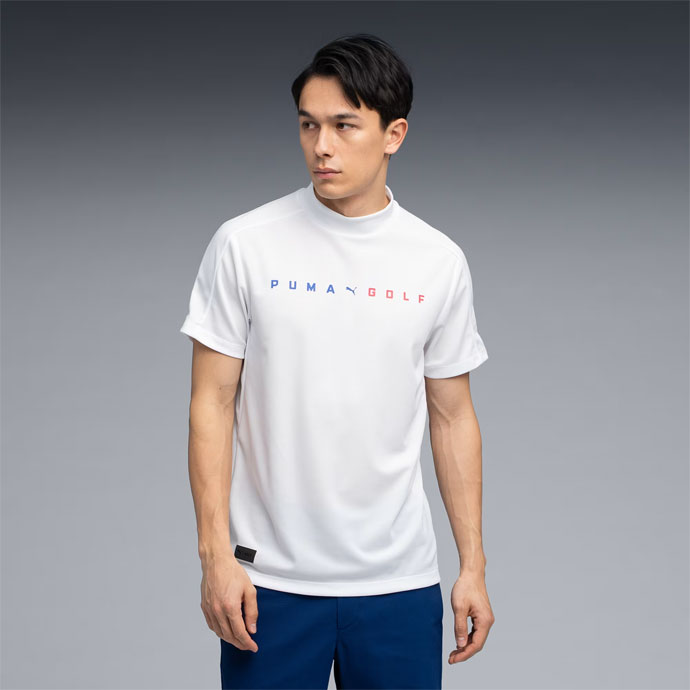 メンズ プーマ PB LOGO MOCKNECK S/S 637956 男性用 春 夏 26SS