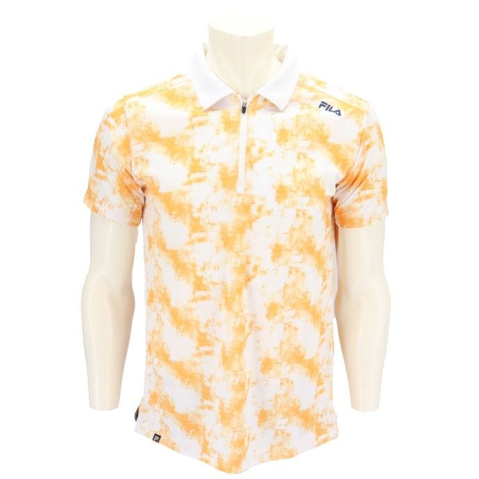 メンズ フィラ ゴルフウェア 半袖シャツ 半袖ハイネックシャツ 745698U