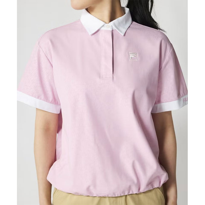 26ジーフォア ゴルフ ウェア レディース Tシャツ トップス 半袖夏 レディース フィラ 半袖シャツ 756664 女性用 春 夏 26SS クリアランス